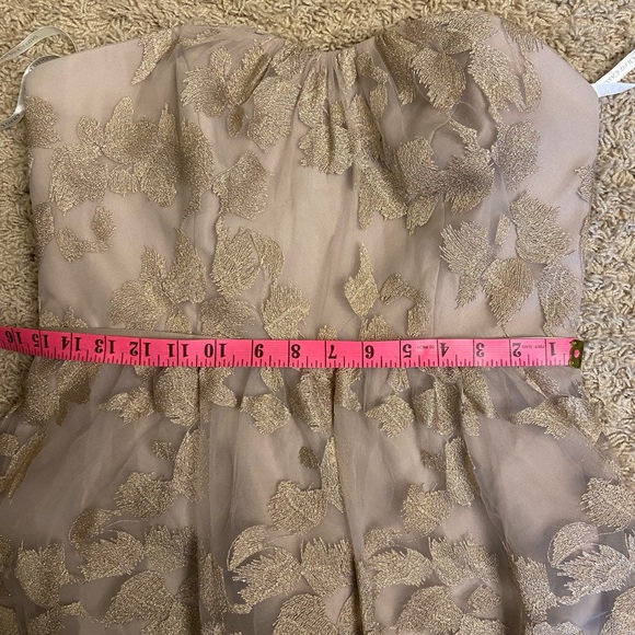 Unaltered Mocha Formal Prom Bridesmaid Dress - Picture 9 of 9